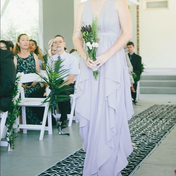 as ruffles ripple maxi dress